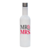 Mr & Mrs Wine Bottle 25oz