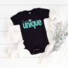 I am Unique Baby Onesie